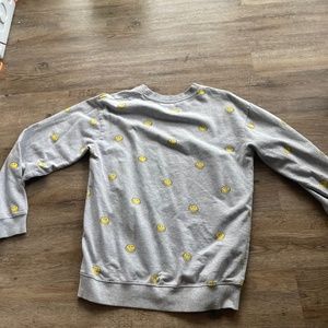 Smiley sweatshirt from pacsun